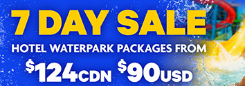 Lowest Rates of the Year! Hotel Waterpark Packages from $124