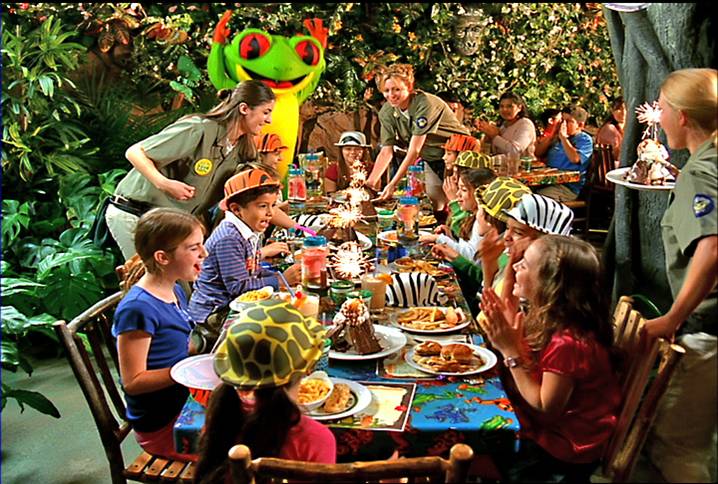 Rainforest Cafe Niagara Falls