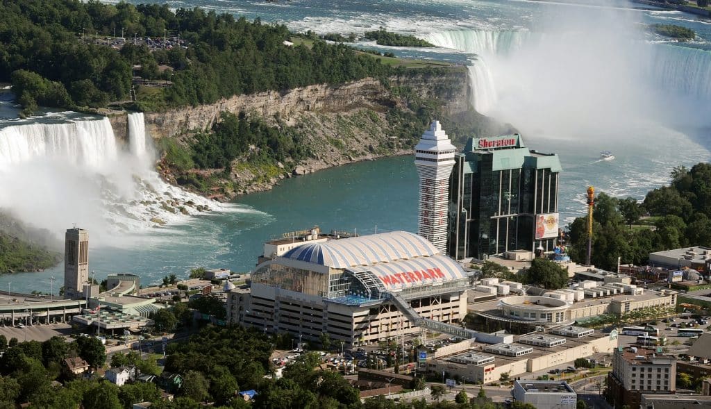Fallsview Indoor Waterpark, steps from Niagara Falls in Niagara Falls Ontario